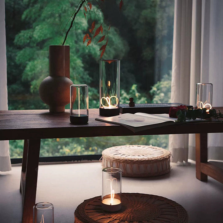 BowLift | FlexiGlow Table Lamp - Modern Magnetic Wireless Table Lamp
