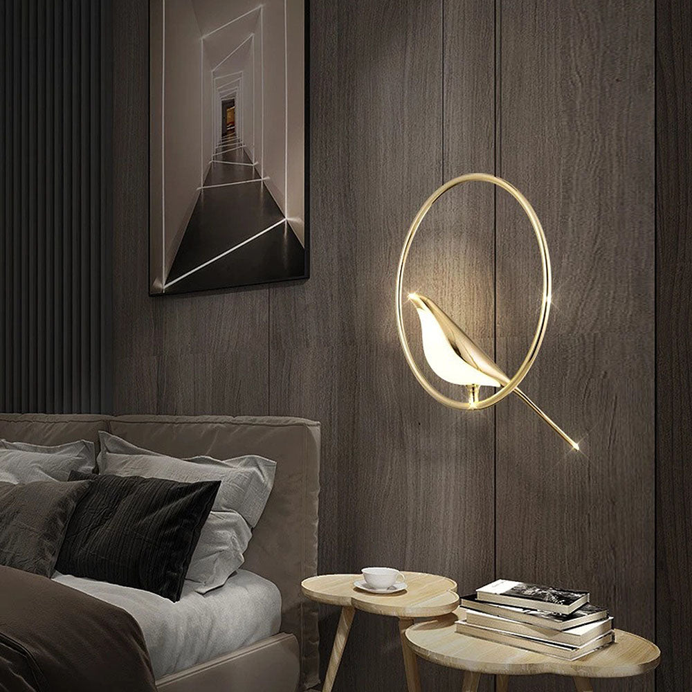 BowLift | BirdLume Light – Unique LED pendant lamp with bird design