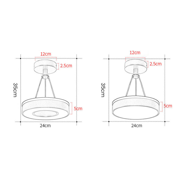 BowLift | Sleek Modern Metal LED Pendant Ceiling Lights
