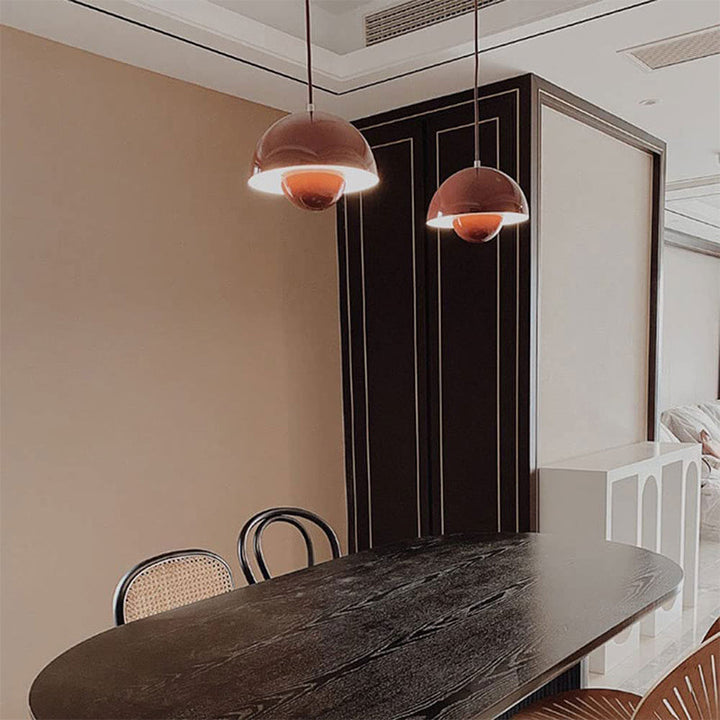 BowLift | AuroraBloom™ – Hanging Flower Pot Lamp for the Bedroom