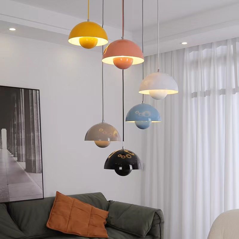 BowLift | AuroraBloom™ – Hanging Flower Pot Lamp for the Bedroom