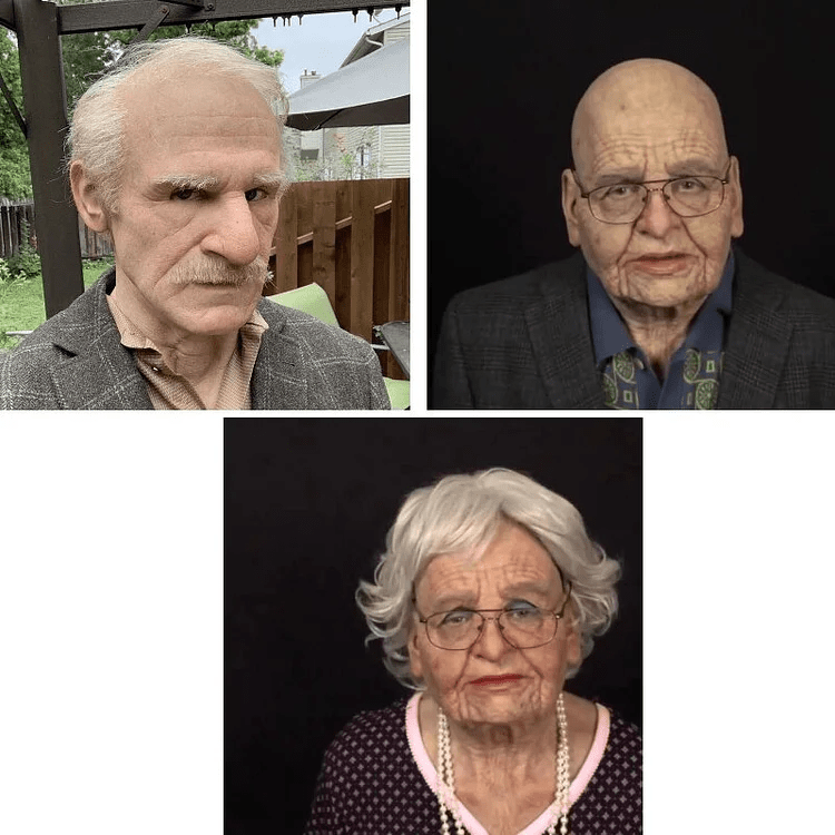Older Me Halloween Mask | Bowlift