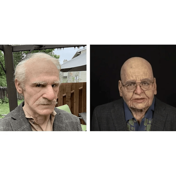 Older Me Halloween Mask | Bowlift