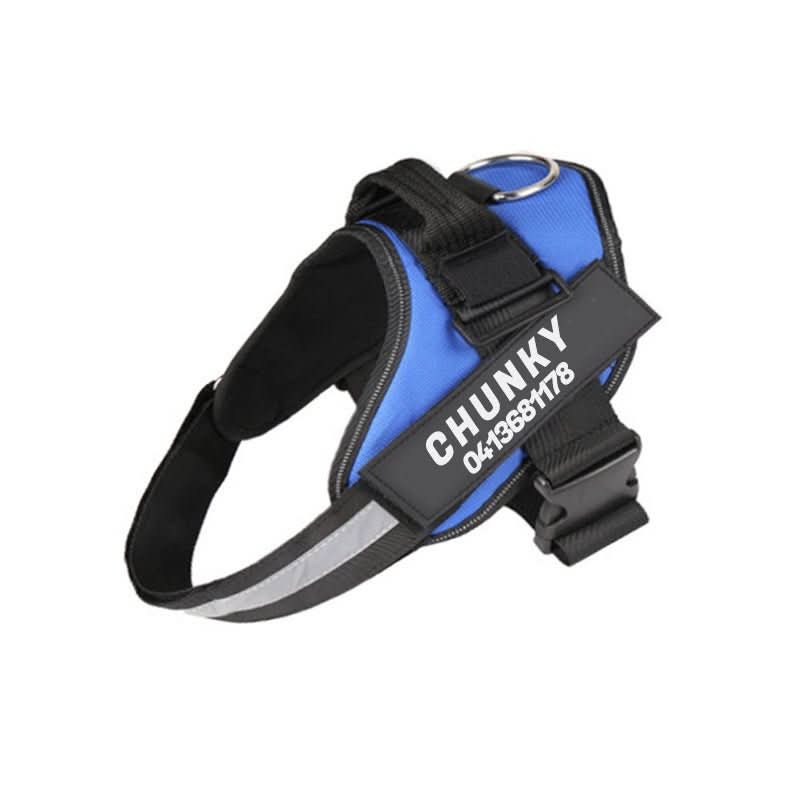 BowLift | Safety Dog Harness with Name Tag & Reflectors