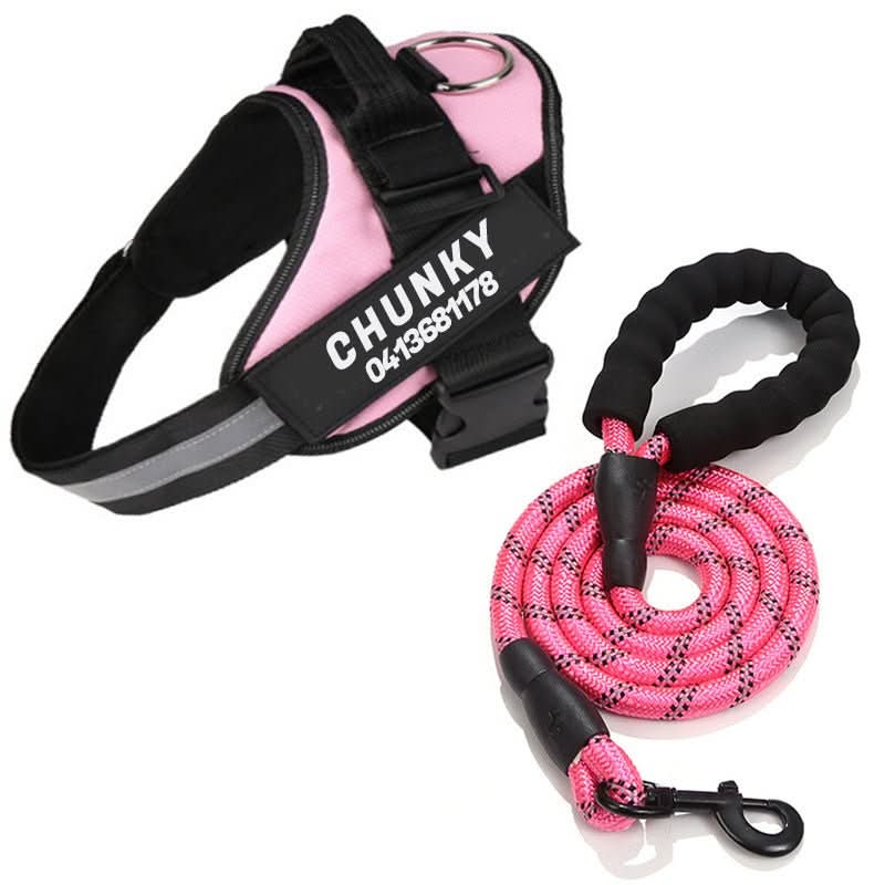 BowLift | DOGSAFE HARNESS – Safety dog harness with name tag & reflectors