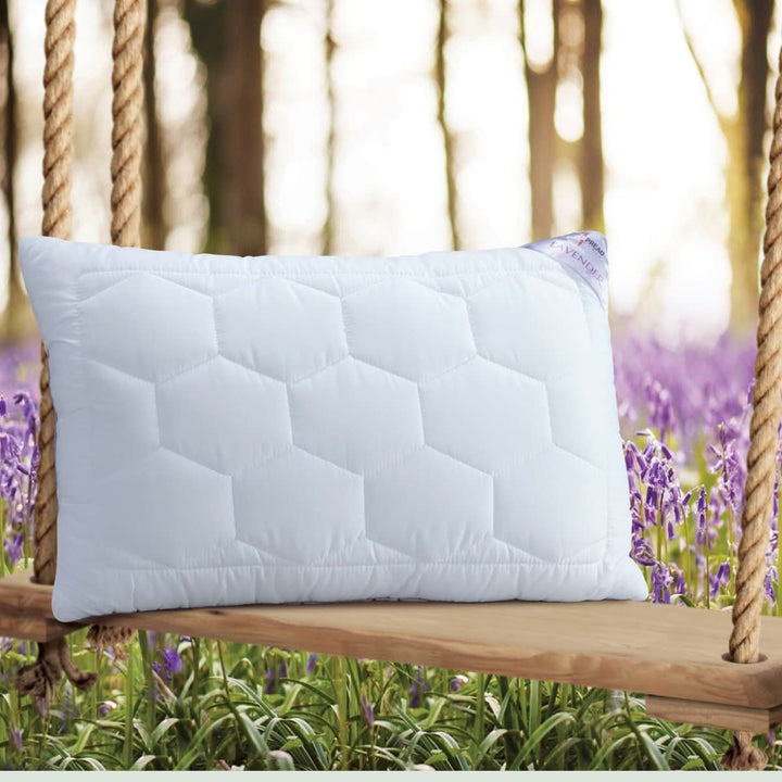BowLift | Veluvon Serenity Pillow | Hypoallergenic & Antibacterial | With Lavender Scent | Soft Sleeping Pillow for Sensitive Skin