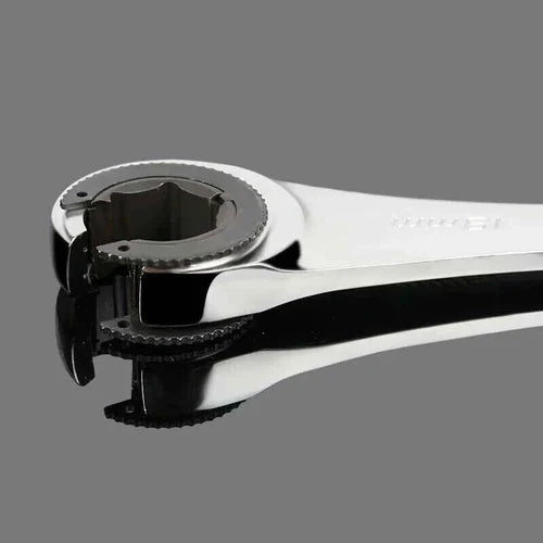 BowLift | 2-in-1 Ratchet Wrench with Flexible & Fixed Head Design