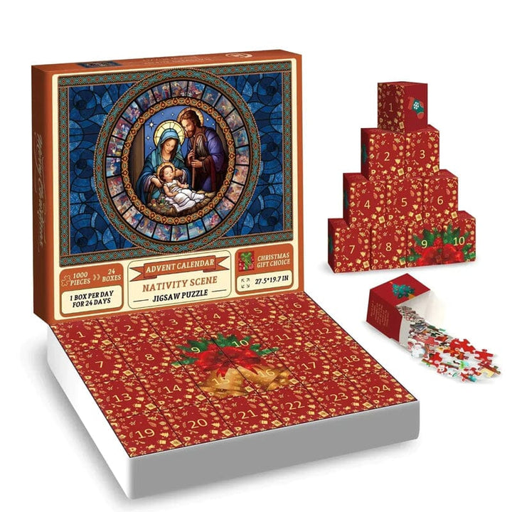 BowLift | Christmas Advent Calendar Puzzle Game 1000 Pieces