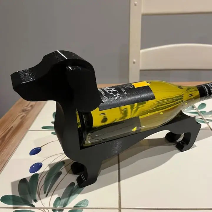BowLift | Dachshund Wine Bottle Holder – Unique, Decorative Wine Holder