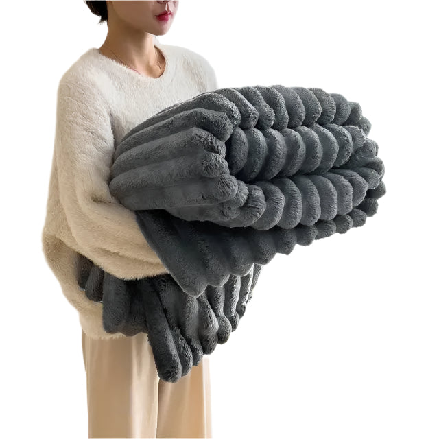 NordiNest Plush Blanket Bowlift