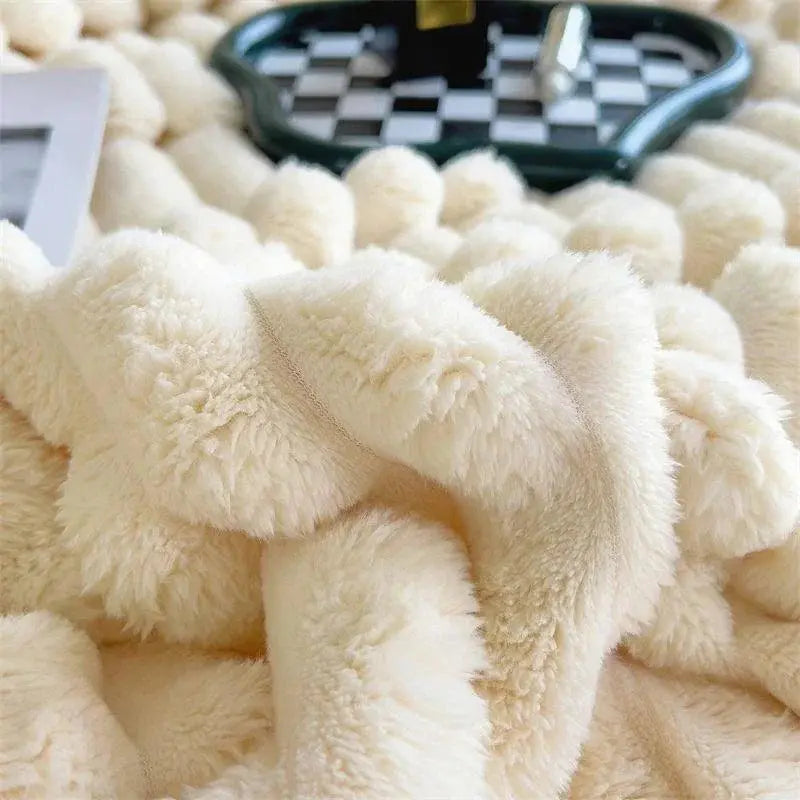 NordiNest Plush Blanket Bowlift