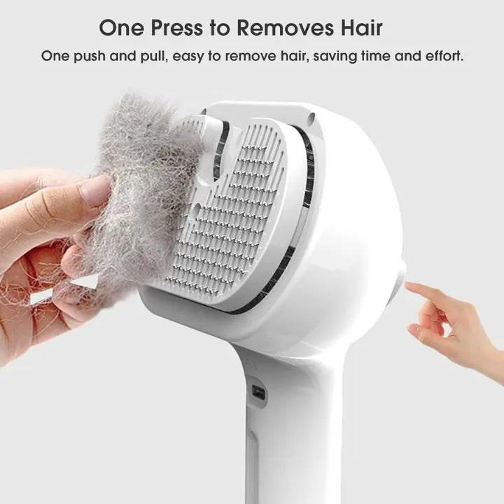 BowLift | Steam Hair Removal Comb – Fur Care Brush for Pets
