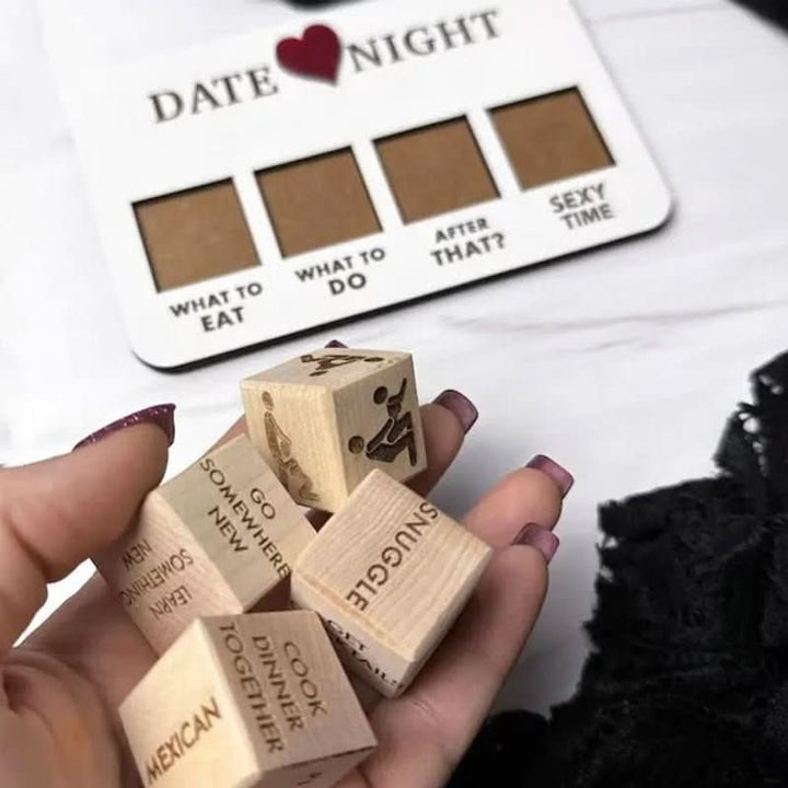 BowLift | Passion Play Romantic Dice | Couple Game for Love & Intimacy | Date Night Idea | Elegant Gift for Couples | Romantic Moments