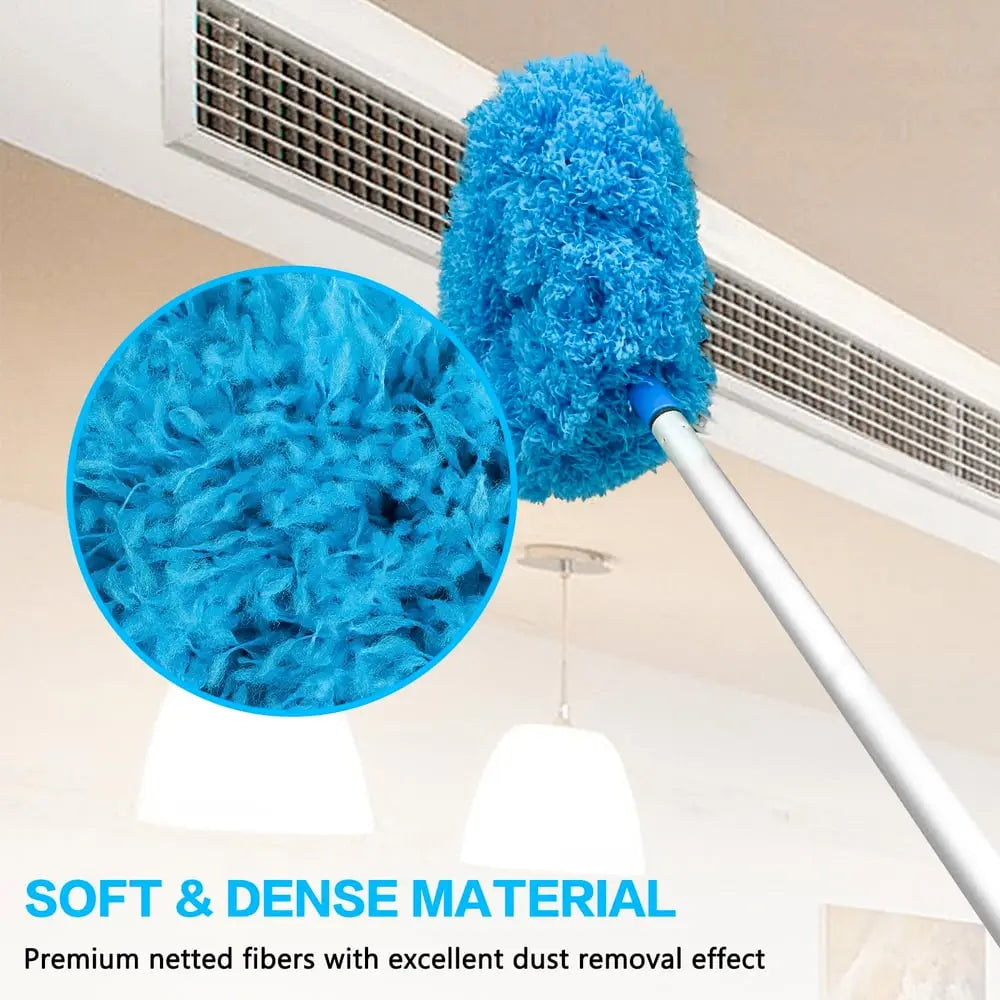 BowLift | Ceiling Fan Dust Brush with Telescopic Pole – Effortless Cleaning of High Areas