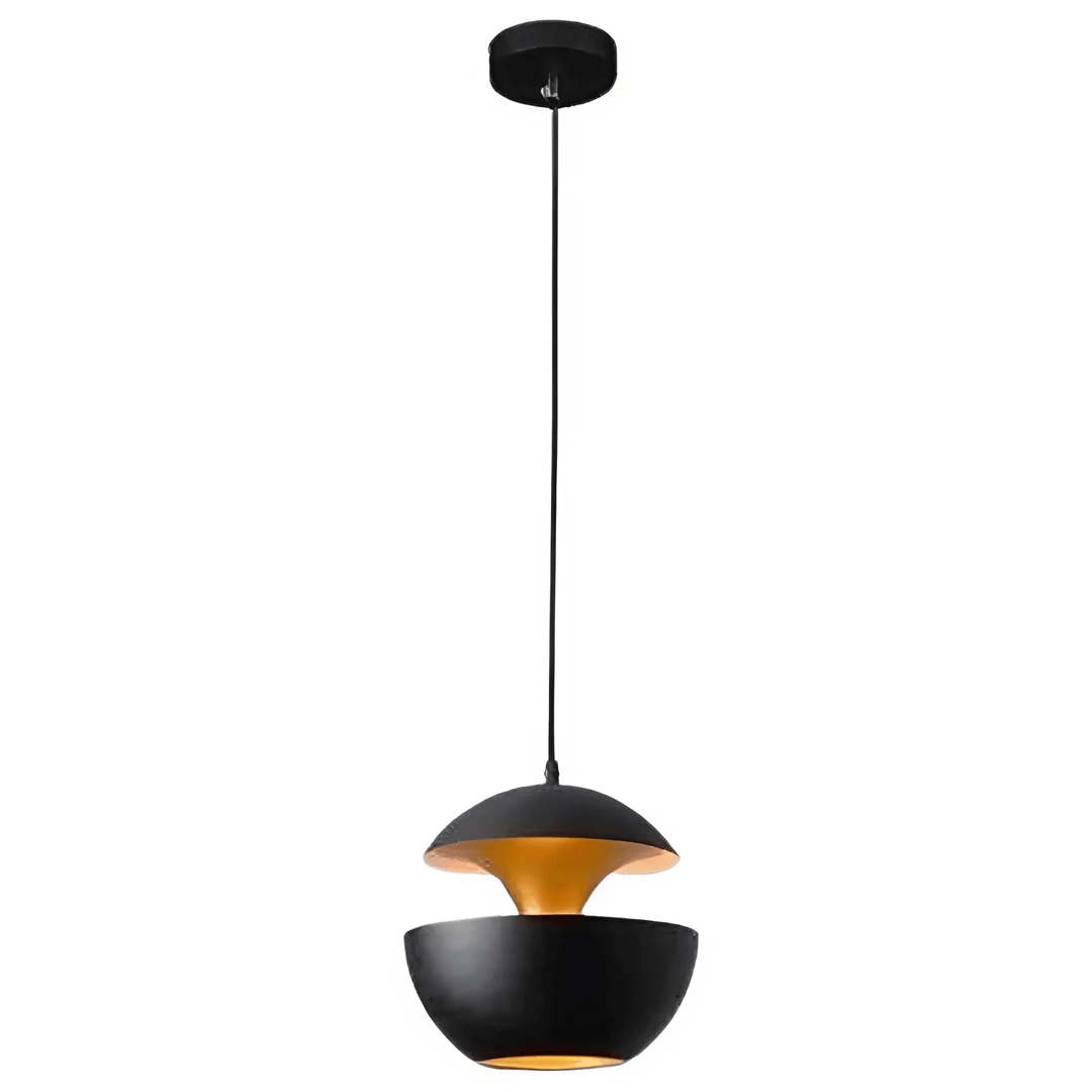 BowLift | GoldGlow - Luxury Gold Pendant Lamp for Stylish Dining Areas