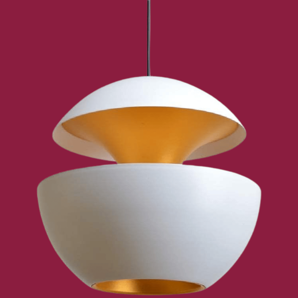 BowLift | GoldGlow - Luxury Gold Pendant Lamp for Stylish Dining Areas
