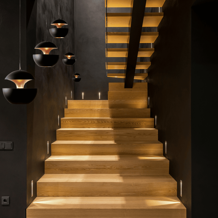 BowLift | GoldGlow - Luxury Gold Pendant Lamp for Stylish Dining Areas