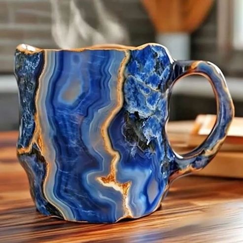 BowLift | CrystalBrew Coffee Mugs | Elegant mineral crystal mugs for a unique coffee experience