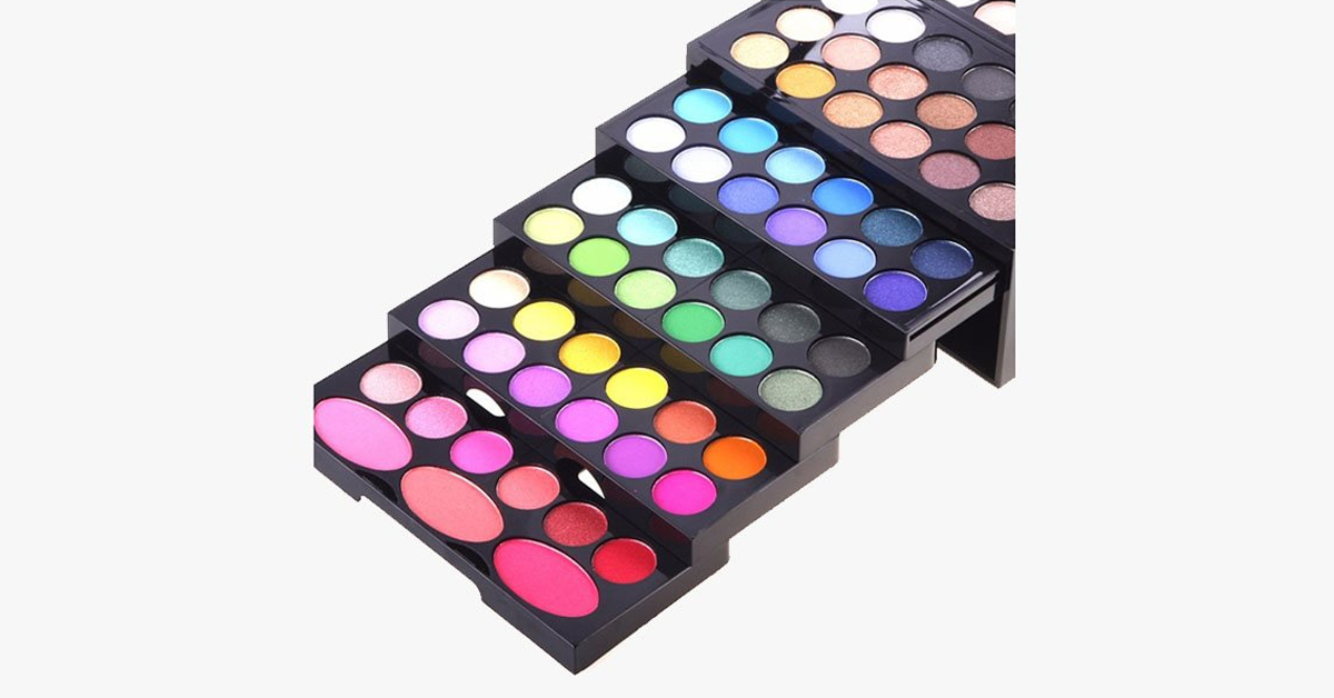 BowLift | Deluxe Eyeshadow Set with 148 Shades - Long-lasting Colors for the Perfect Eye Makeup Finish!