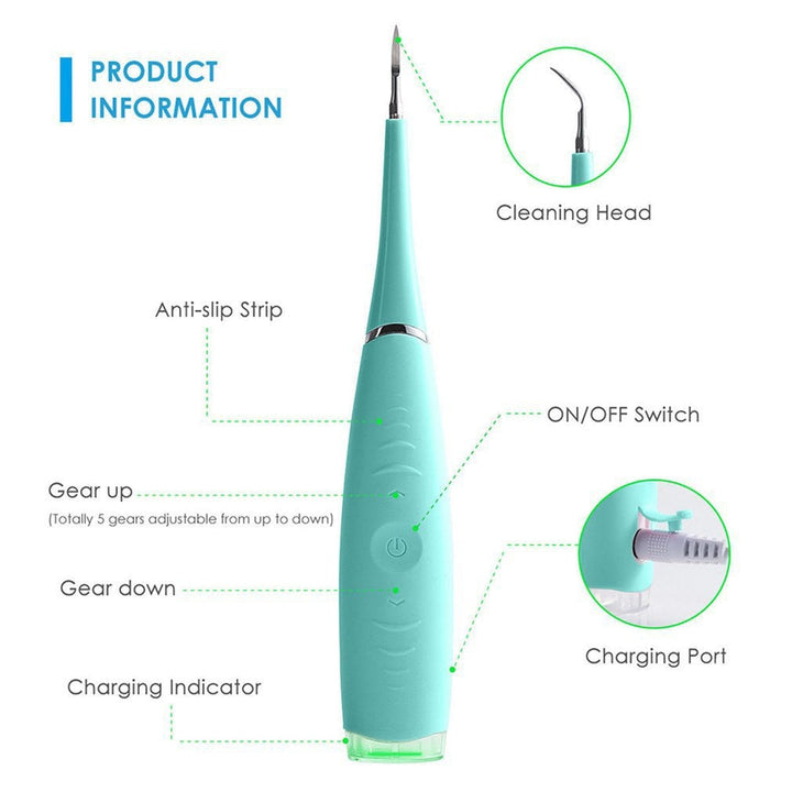 BowLift | Ultrasonic Sticker Remover - For a Radiant Smile