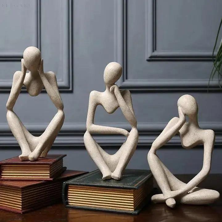 BowLift | ThinkForm - Abstract Thinker Sculpture