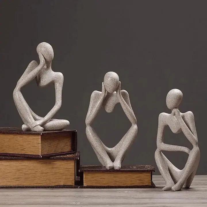 BowLift | ThinkForm - Abstract Thinker Sculpture