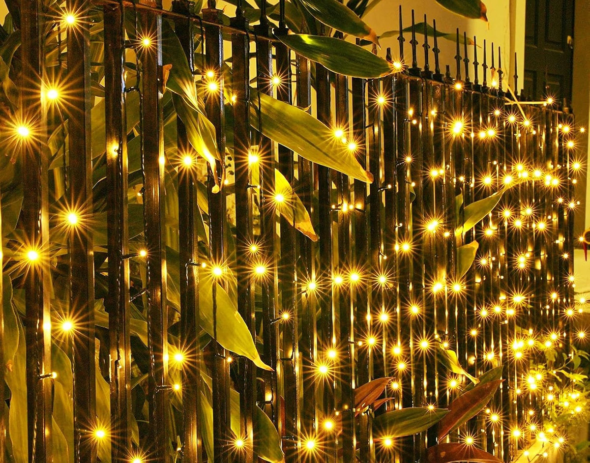 BowLift | Halloween LED String Lights – Purple and Orange Fairy Lights for Outdoor Terrace, Garden, Street, Home, Christmas, and Party Decor