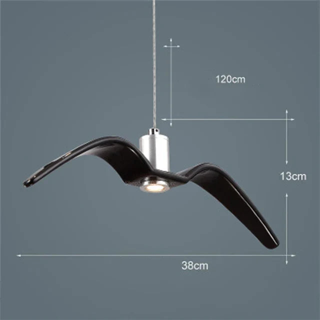 Modern Designer Bird Light – Creative Pendant Light for Living Room or Dining Room | Bowlift