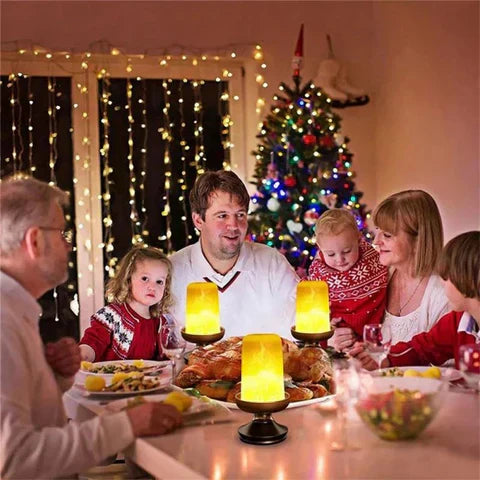 BowLift | FlameGlow LED Lamp – Flickering Flame Effect for a Warm and Cozy Atmosphere