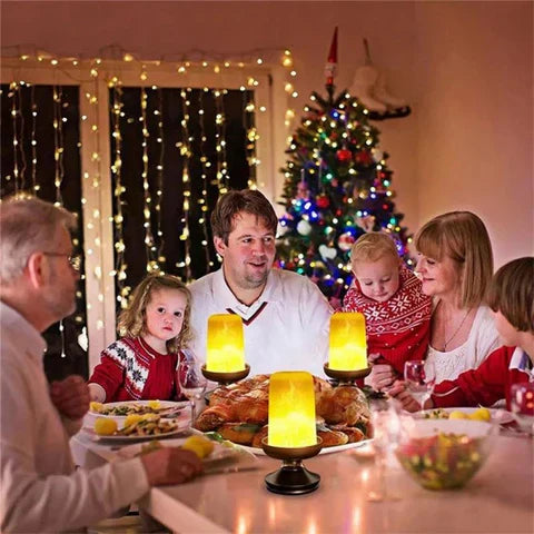 BowLift | FlameGlow LED Lamp – Flickering Flame Effect for Warm and Cozy Atmosphere