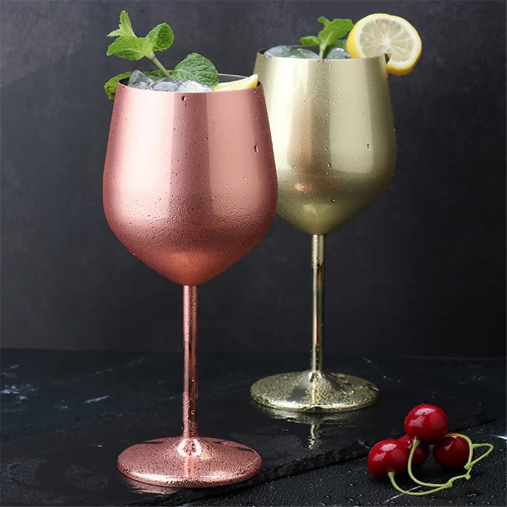 BowLift | Stainless Steel Wine Goblet