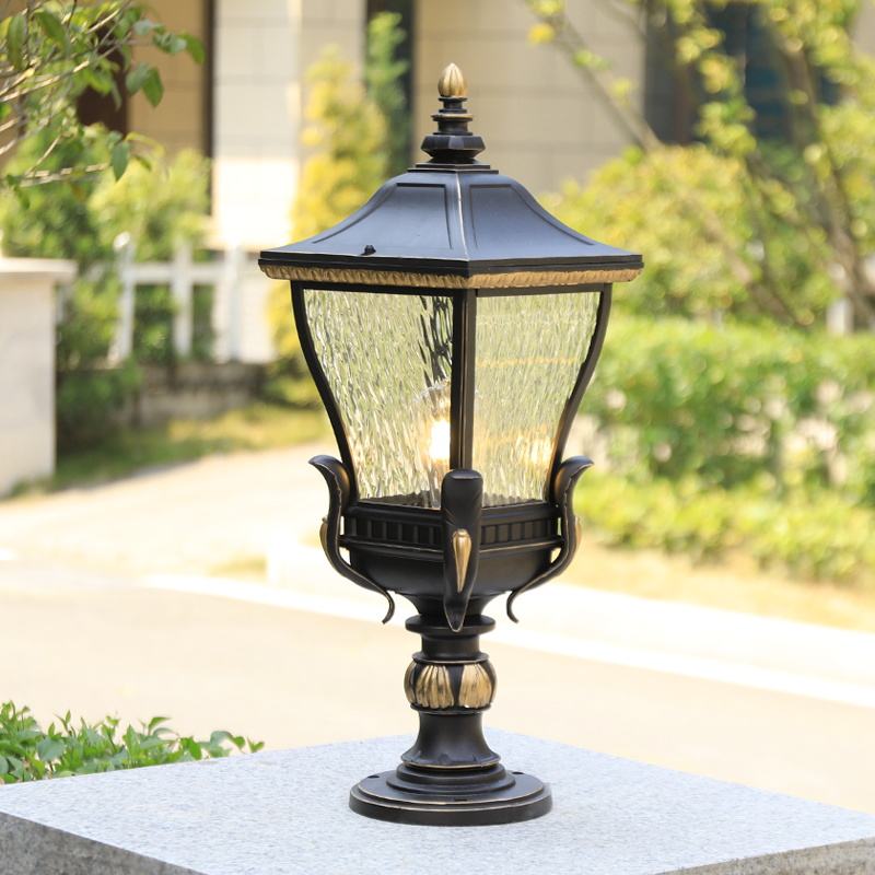 BowLift | LumaLux Solar Outdoor Lantern | Weatherproof | Solar Powered | Garden Lighting for Terrace and Entry Area