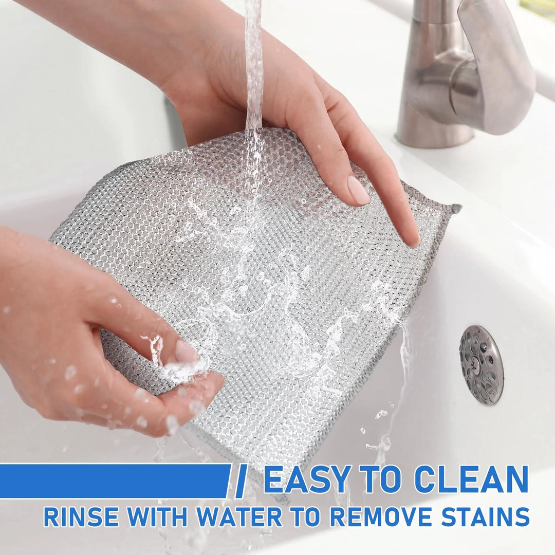 BowLift | Diamond woven cleaning cloth – suitable for cleaning and also for peeling potatoes