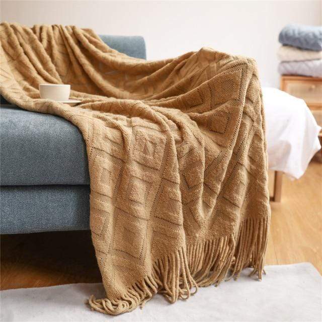 Diamond-shaped blanket Bowlift