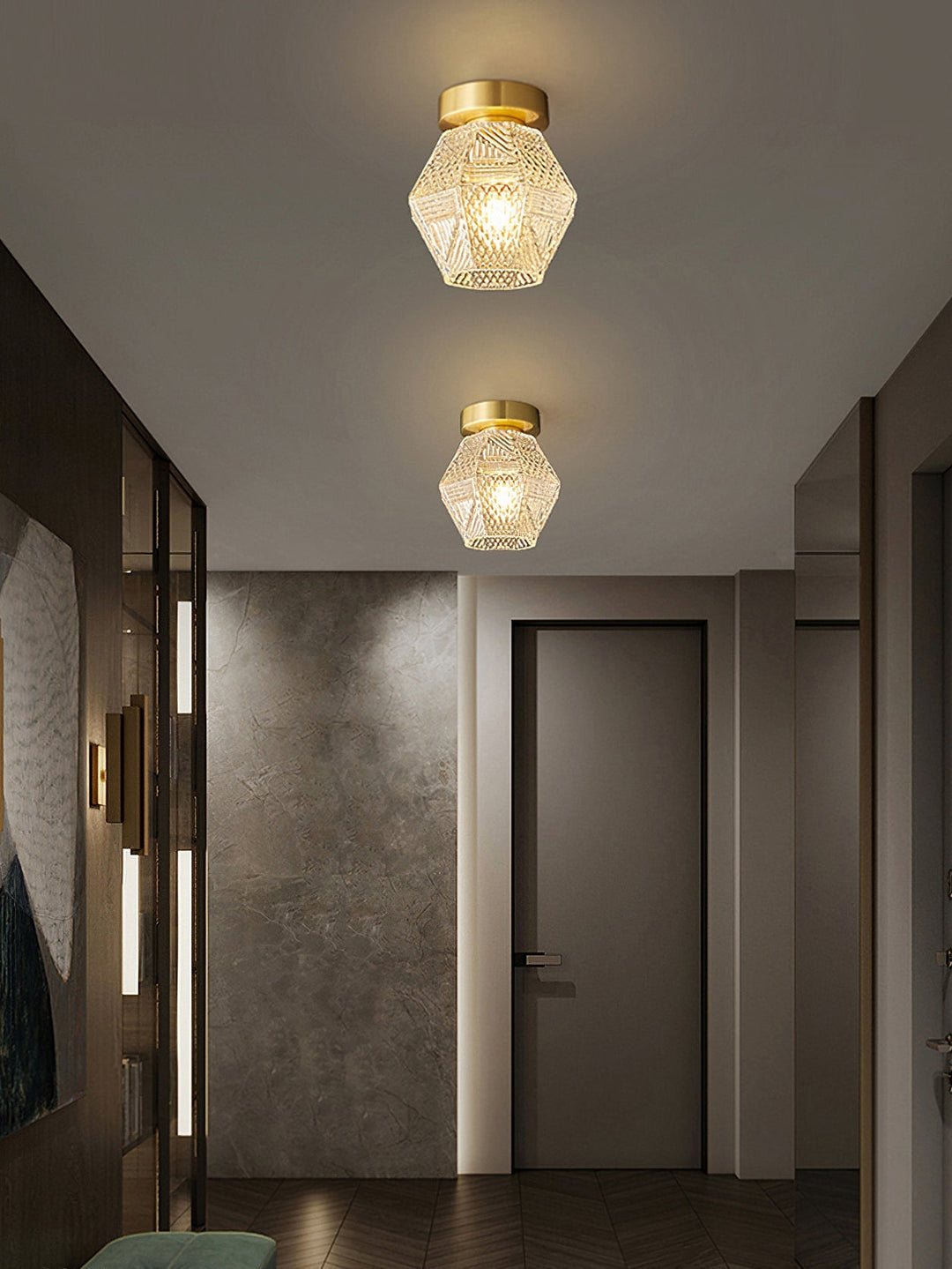 BowLift | CrystalFlare - Ceiling Illumination