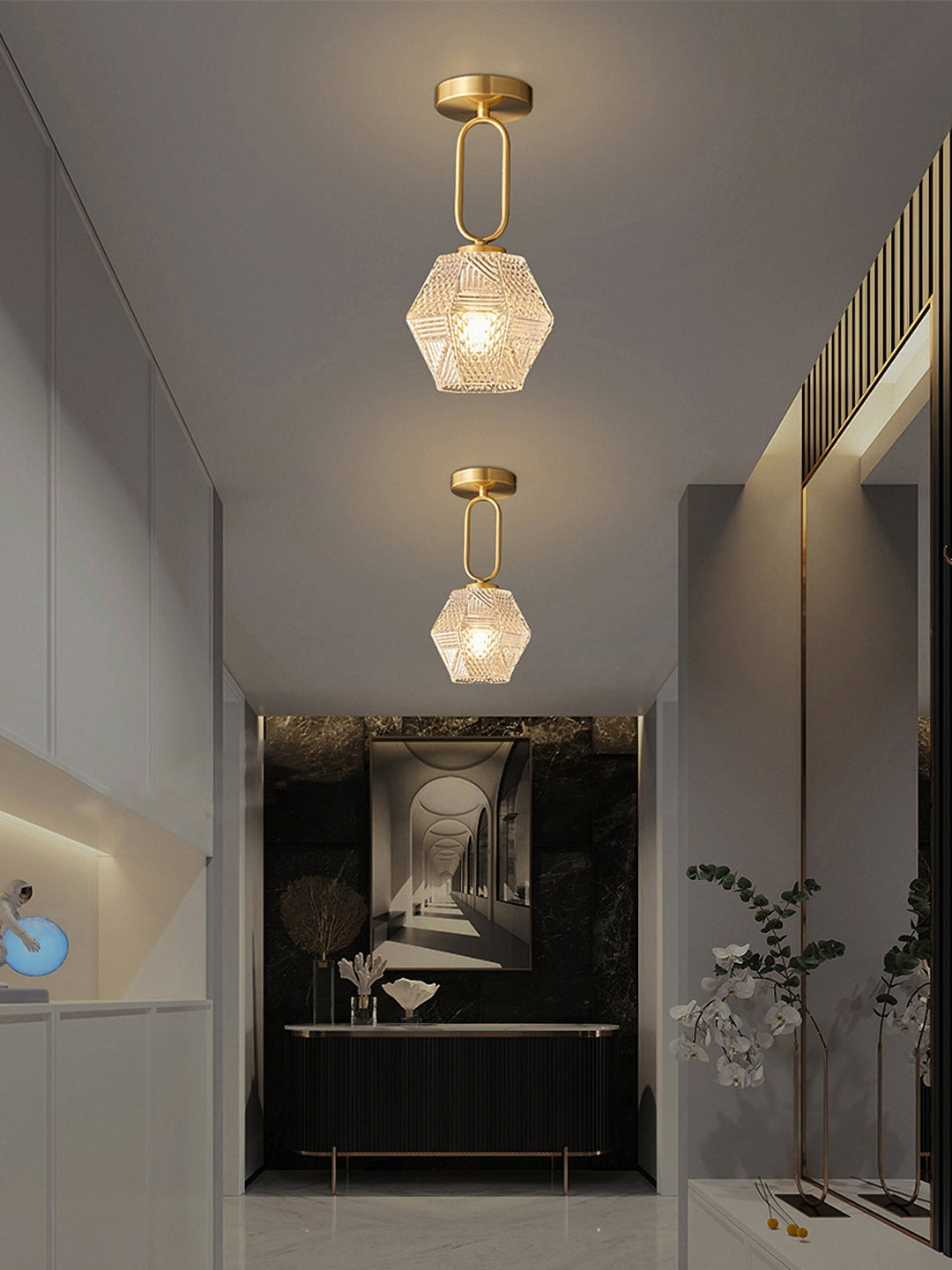 BowLift | CrystalFlare - Ceiling Illumination