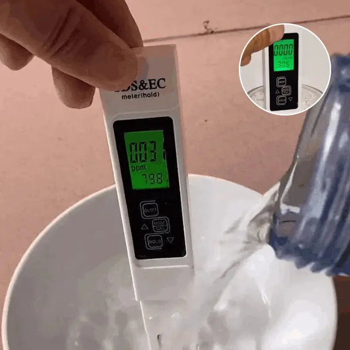 BowLift | Digital 3-in-1 Water Quality Tester