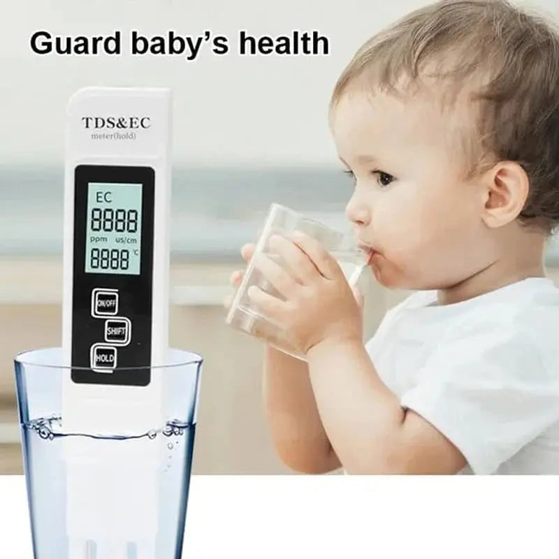 BowLift | Digital 3-in-1 Water Quality Tester