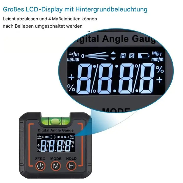 BowLift | Digital PRedractor 0-360° – Precise & with Magnetic Base