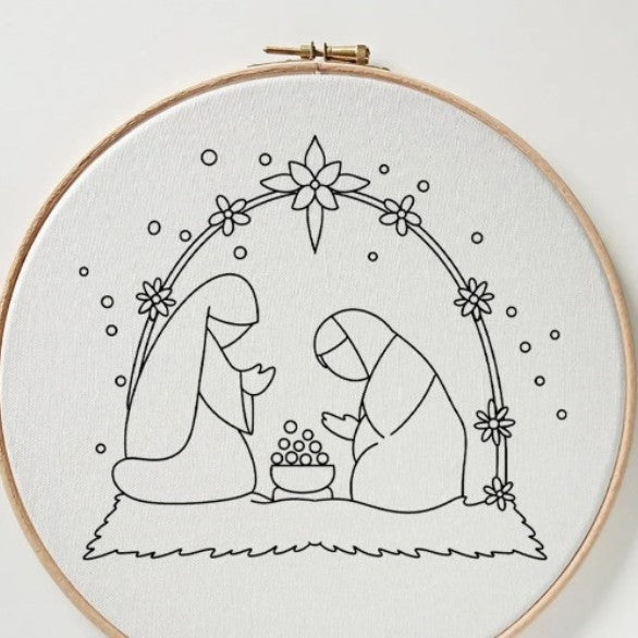 BowLift | Crib embroidery kit