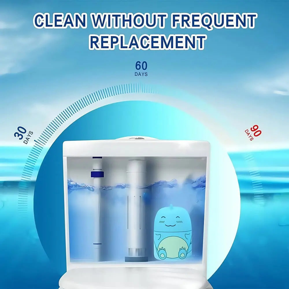BowLift | Dino Toilet Cleaner & Fragrance Stone – Cleans automatically with every flush
