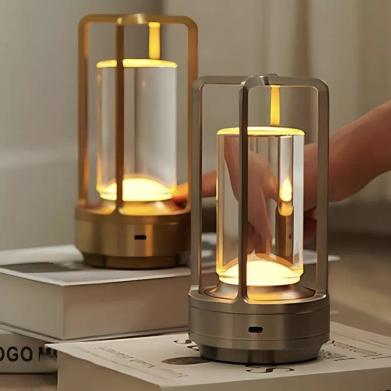 BowLift | Modern Cordless Nordic Desk & Bedside Lamp with Touch Controls – Sleek Rechargeable LED Light for Home Décor, Living Rooms, and Modern Bedrooms -