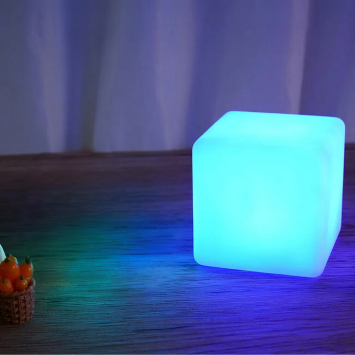 BowLift | LED Cube Lamp - Modern Square Lamp with Ambient Lighting