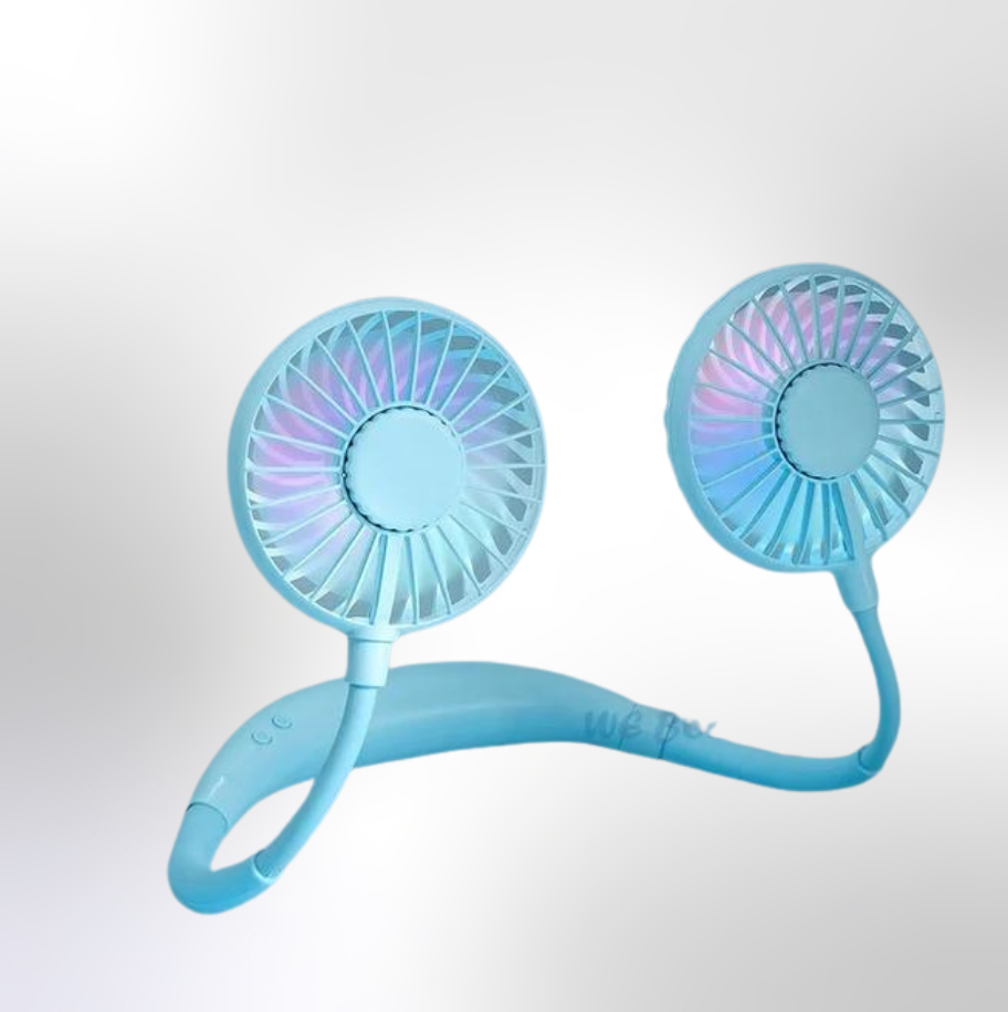 BowLift | Portable Dual Neck Fan with USB