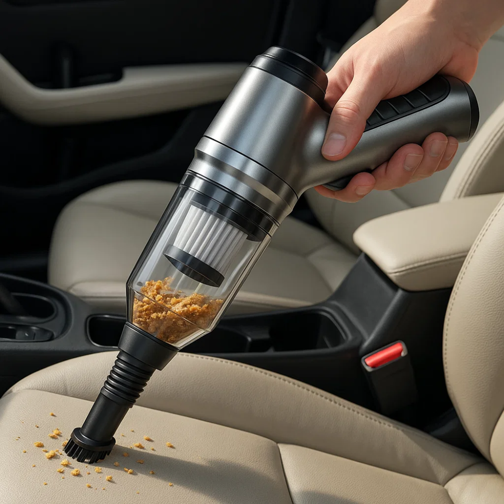 BowLift | Car Vacuum Cleaner - Powerful and Compact Car Vac for Quick Cleaning