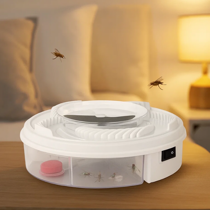 BowLift | USB Silent Fly Trap | Eco-Friendly, Non-Toxic & Effective for Home and Outdoor Use