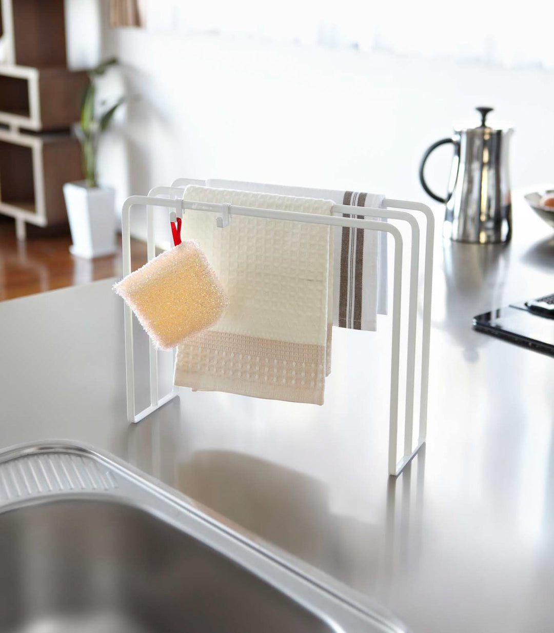 BowLift | Dish Towel Holder - Steel