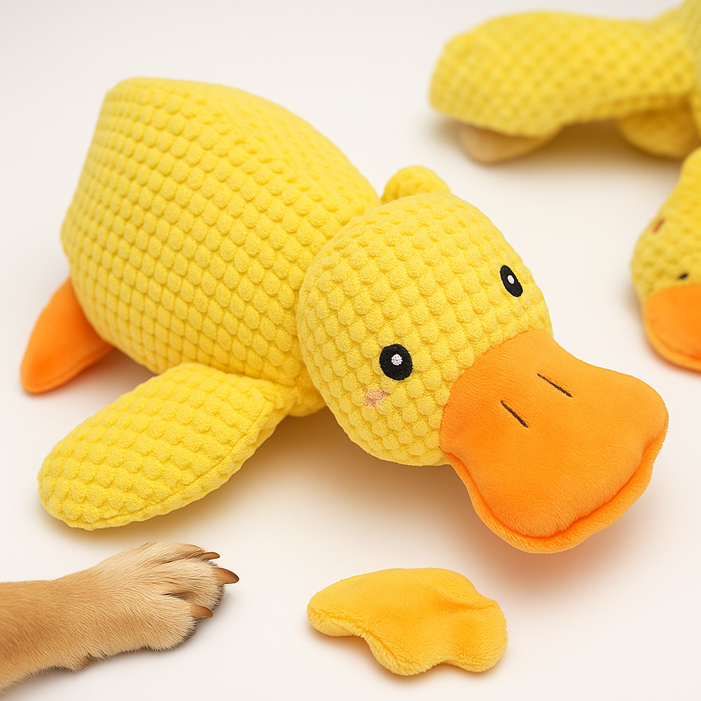 BowLift | Dog Toy Soft Plush Duck Chew Toy