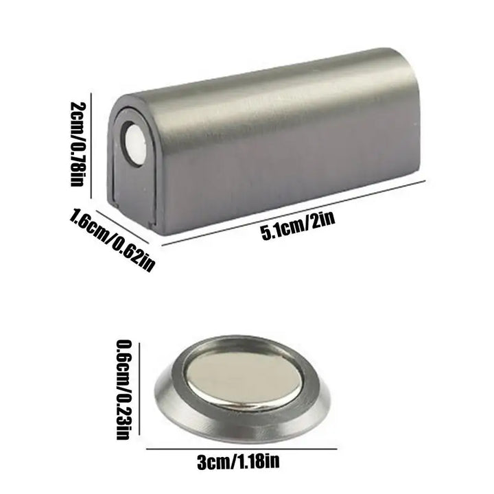 Magnetic door stop made of stainless steel Bowlift