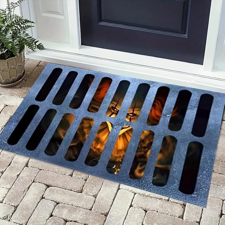 BowLift | Halloween Horror Door Mat – Non-Slip Polyester Rug for Entryway